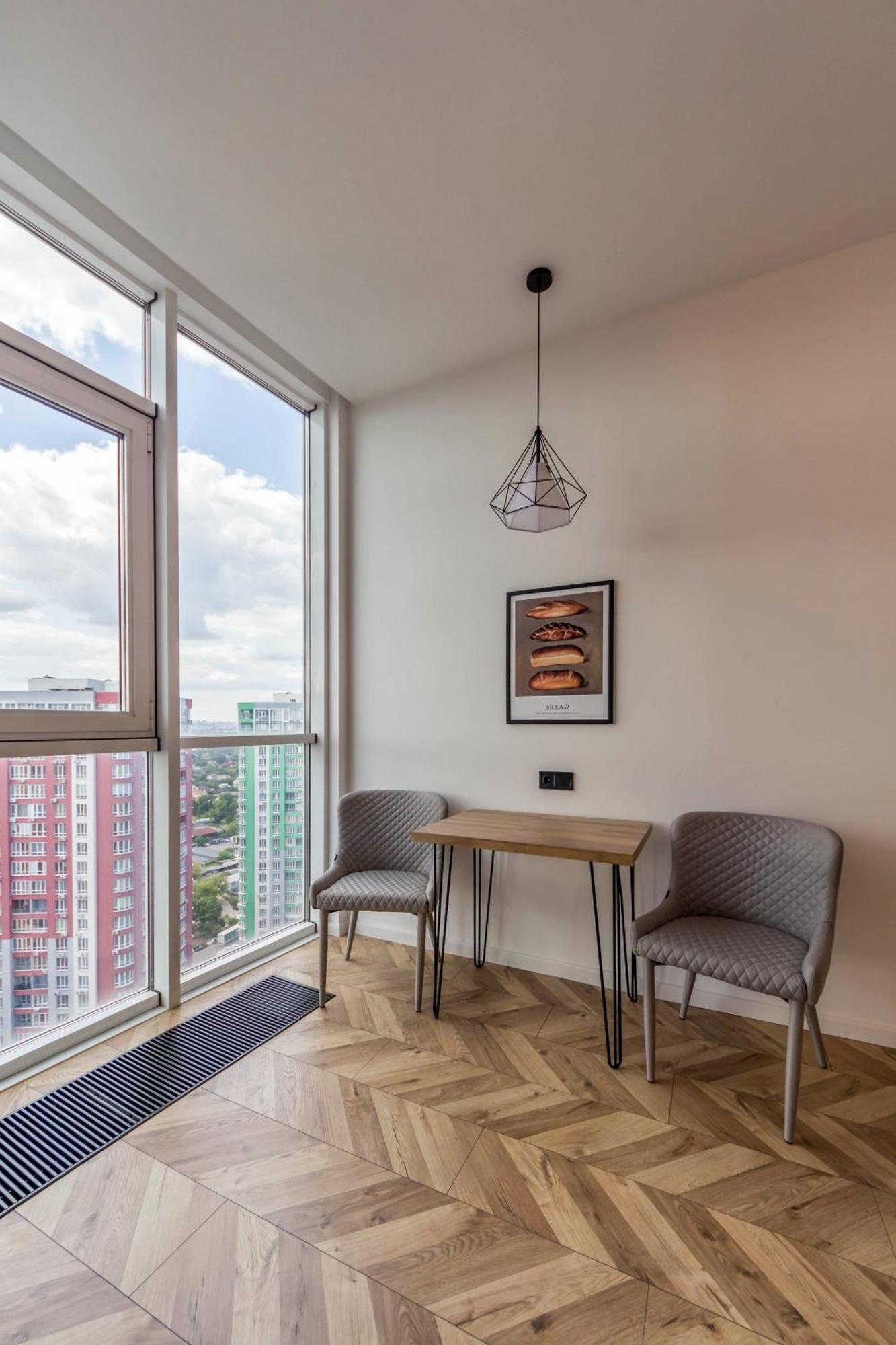 Design Apartments With Panoramic View Kijev Kültér fotó